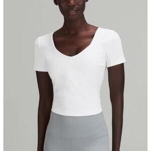 Lululemon Align T-Shirt White size 4